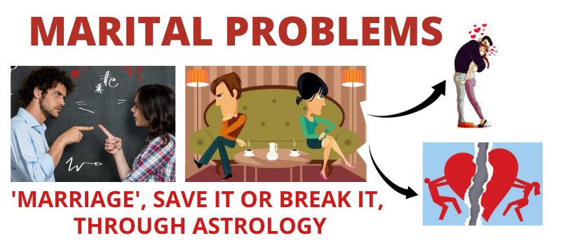 Problems in Married Life Astrology